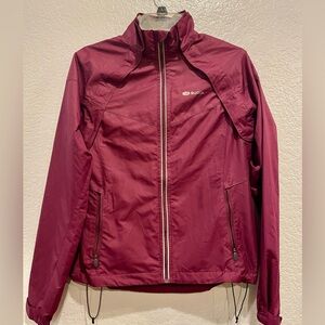Sugoi Zap Versa Bike Jacket Vented Magnetic purple plum Full Zip women’s small